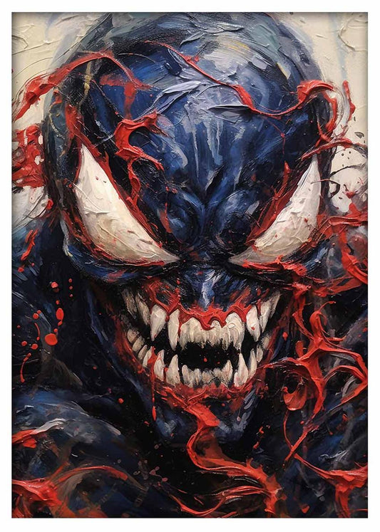 P330 – Venom Canvas Art Prints, Posters, and Wall Art – Superhero Collection