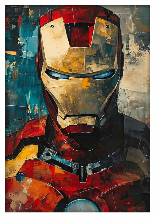 P336 – Iron Man Canvas Art Prints, Posters, and Wall Art – Superhero Collection