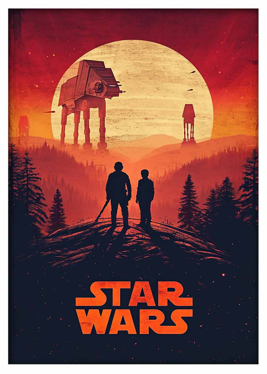 P345 – Star Wars Canvas Art Prints, Posters, and Wall Art – Fantasy & Sci-Fi Collection