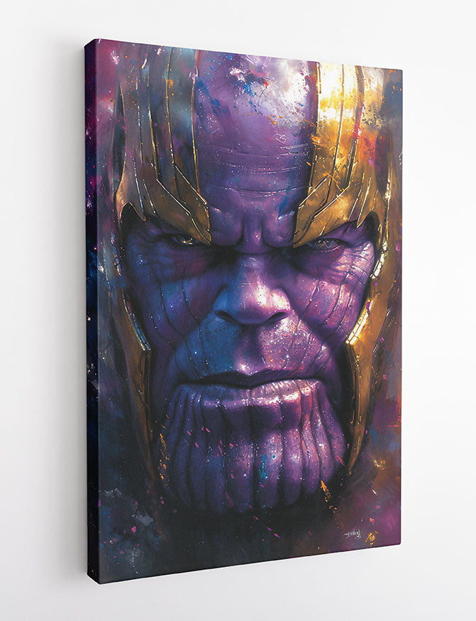 P346 – Thanos Canvas Art Prints, Posters, and Wall Art – Fantasy & Sci-Fi Collection