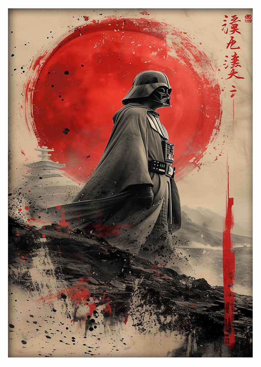 P347 – Darth Vader Canvas Art Prints, Posters, and Wall Art – Fantasy & Sci-Fi Collection