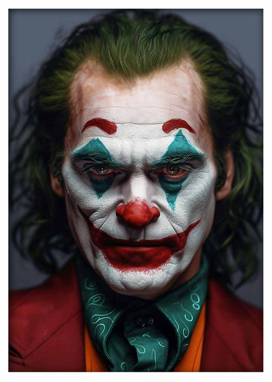 P352 – Joker Canvas Art Prints, Posters, and Wall Art – Superhero Collection