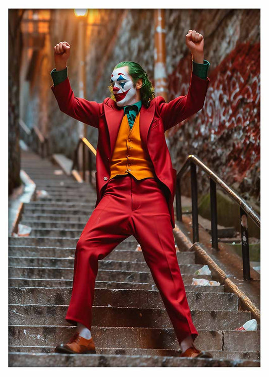 P353 – Joker Canvas Art Prints, Posters, and Wall Art – Superhero Collection