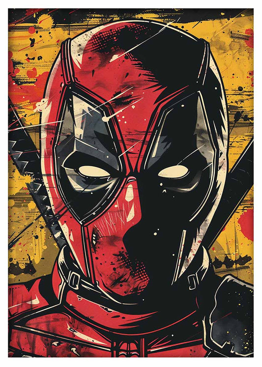 P363 – Deadpool Canvas Art Prints, Posters, and Wall Art – Superhero Collection
