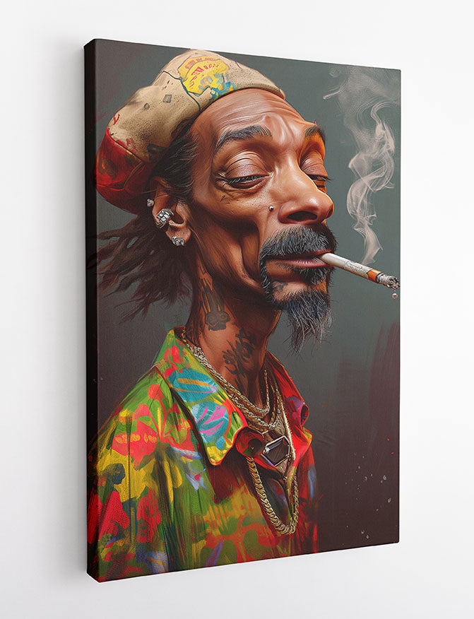 P364 – Snoop Dogg Canvas Art Prints, Posters, and Wall Art – Pop Art Collection