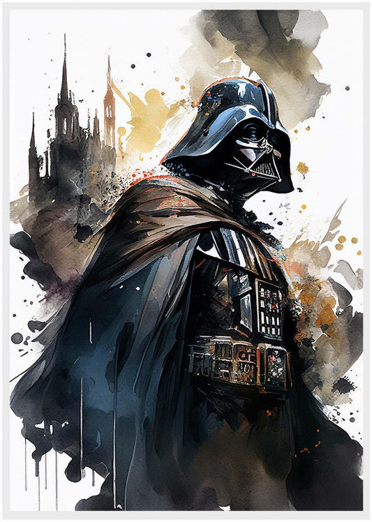 P40 Darth Vader Canvas Art Prints, Posters, and Wall Art Fantasy & Sci-Fi Collection