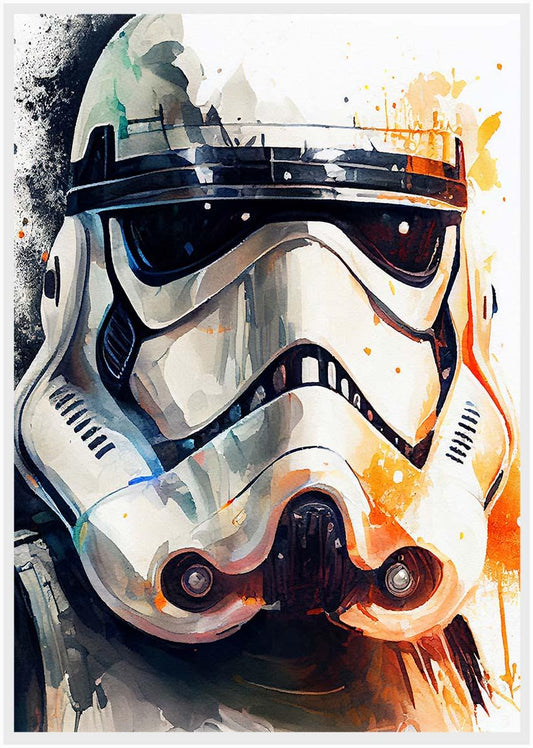 P69 Stormtrooper Canvas Art Prints, Posters, and Wall Art Fantasy & Sci-Fi Collection
