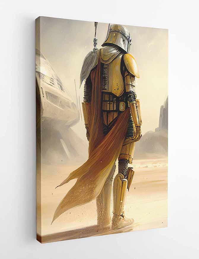 P75 Stormtrooper Canvas Art Prints, Posters, and Wall Art Fantasy & Sci-Fi Collection
