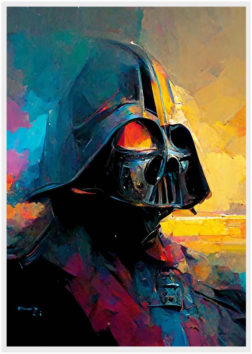 P78 Darth Vader Canvas Art Prints, Posters, and Wall Art Fantasy & Sci-Fi Collection