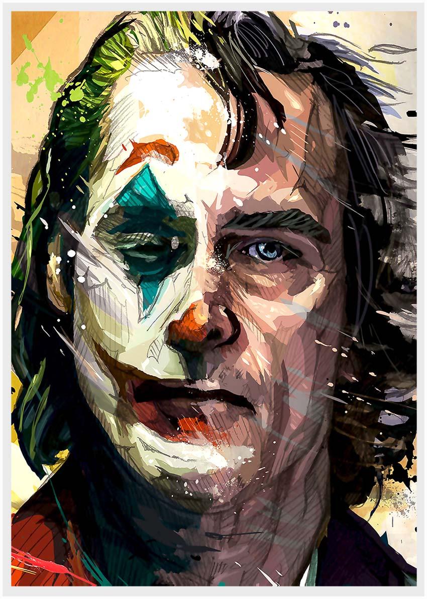 P87 Joker Canvas Art Prints, Posters, and Wall Art Pop Art Collection