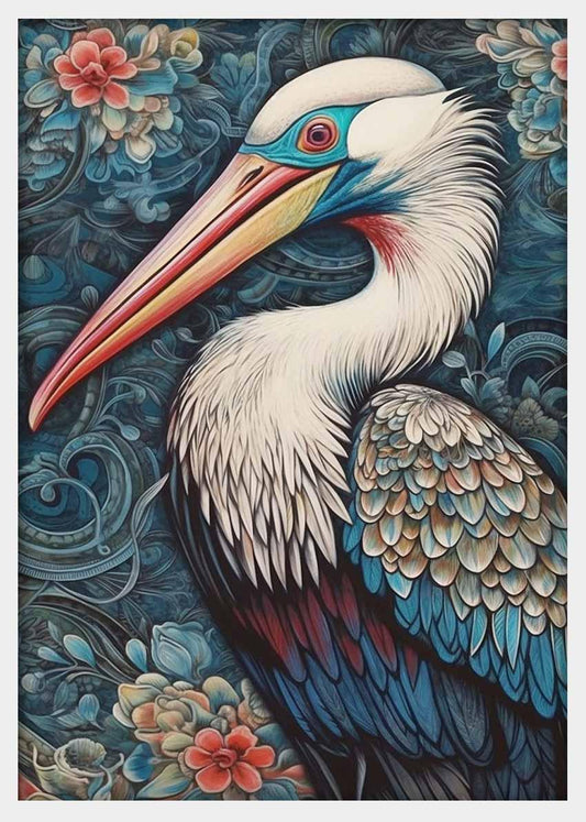 Pelican Canvas & Poster Wall Art T387 Wildlife Series