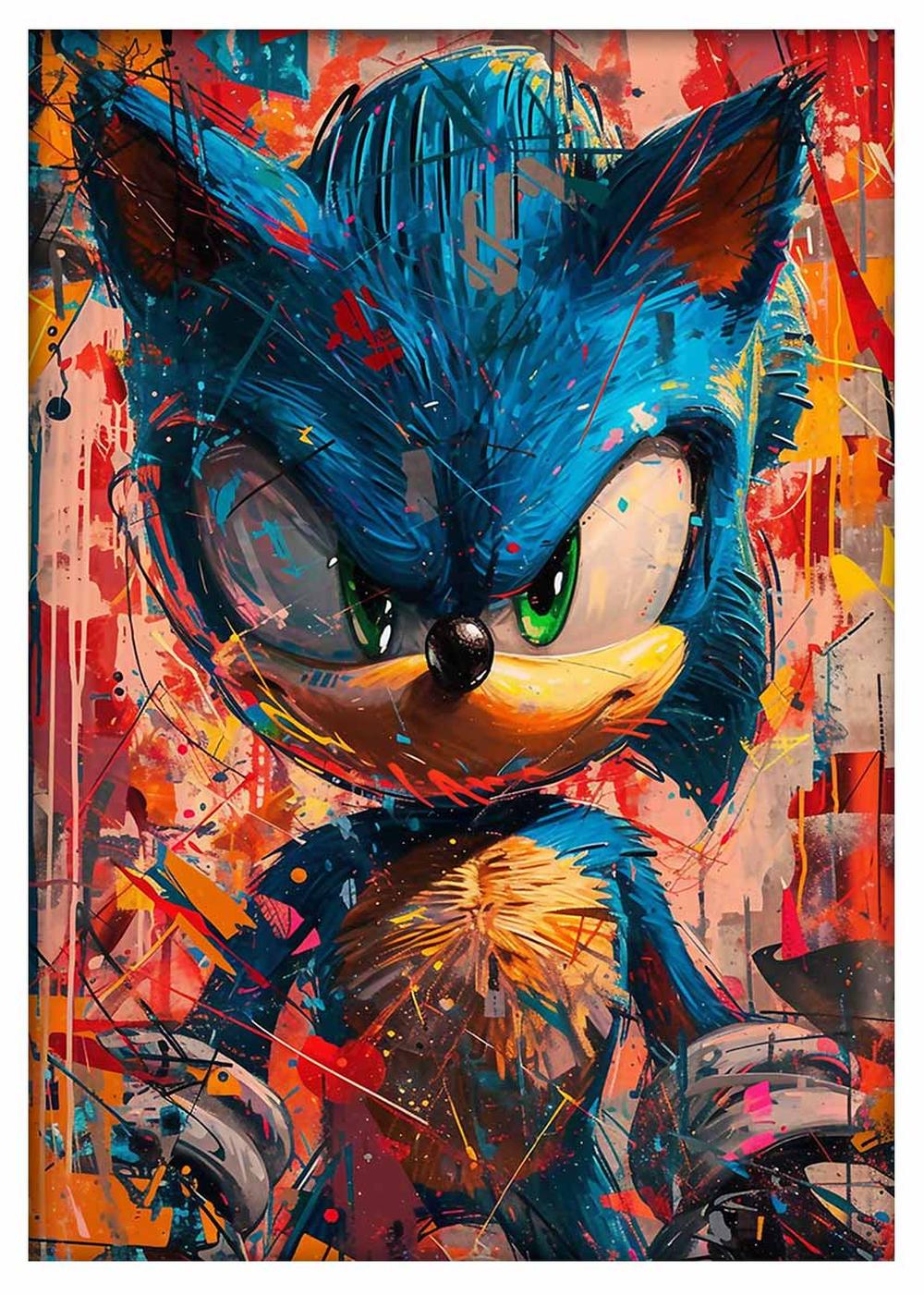 Sonic – Canvas & Poster Wall Art – P342 Wildlife Series