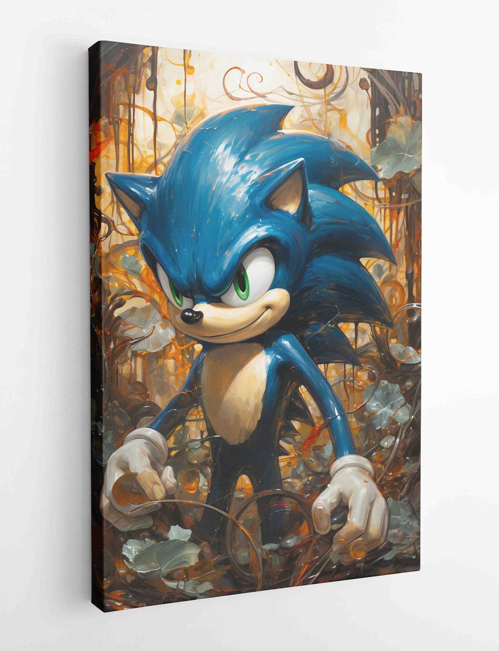 Sonic Canvas & Poster Wall Art T488 Wildlife Series