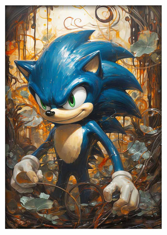 Sonic Canvas & Poster Wall Art T488 Wildlife Series