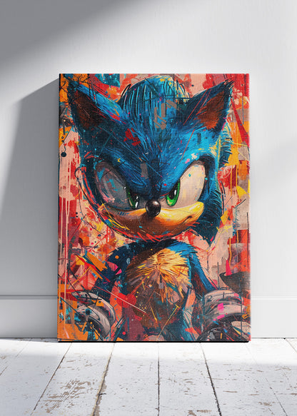 Sonic the Hedgehog Gaming Wall Art Poster & Canvas