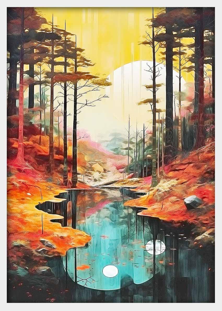 T335 Landscape & Scenery Canvas Art Prints, Posters, and Wall Art