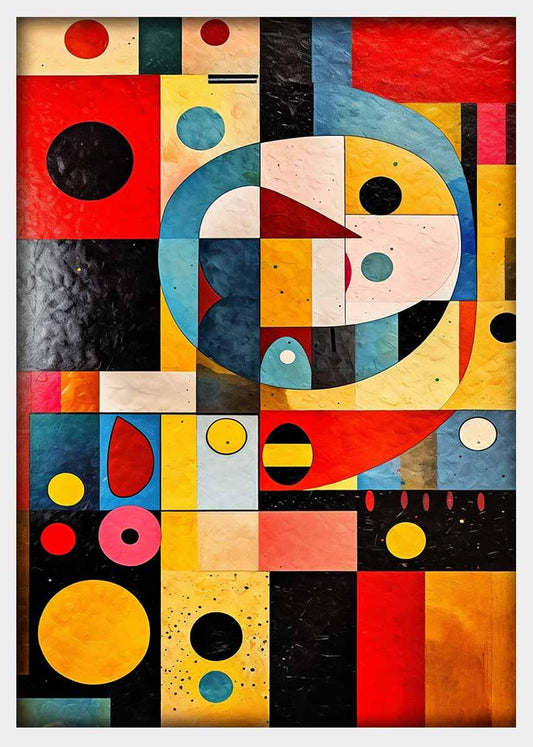 T336 Geometric & Abstract Canvas Art Prints, Posters, and Wall Art