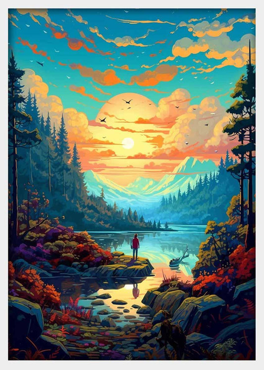 T343 Landscape & Scenery Canvas Art Prints, Posters, and Wall Art