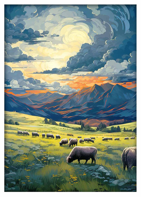 T441 Landscape & Scenery Canvas Art Prints, Posters, and Wall Art