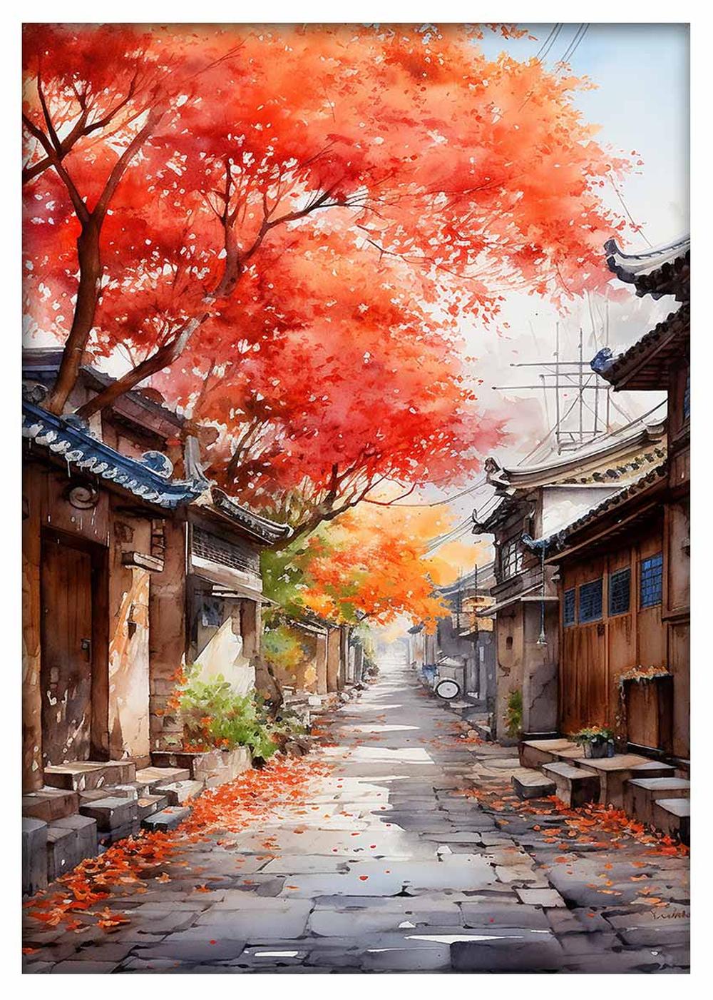 T458 Landscape & Scenery Canvas Art Prints, Posters, and Wall Art