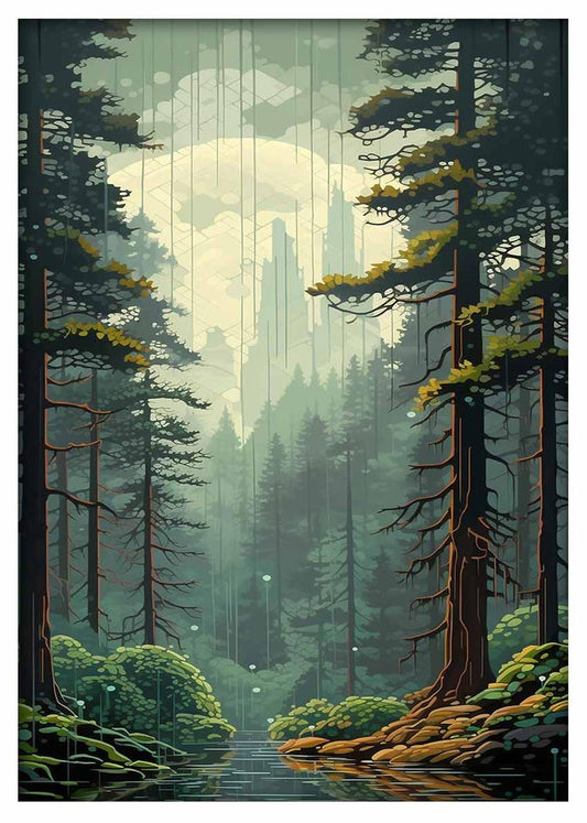 T489 Landscape & Scenery Canvas Art Prints, Posters, and Wall Art