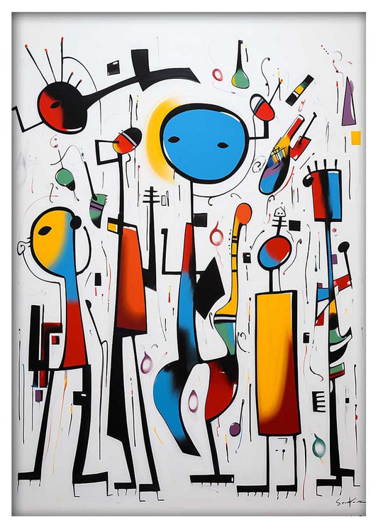 T524 Music Canvas Art Prints, Posters, and Wall Art Music Collection