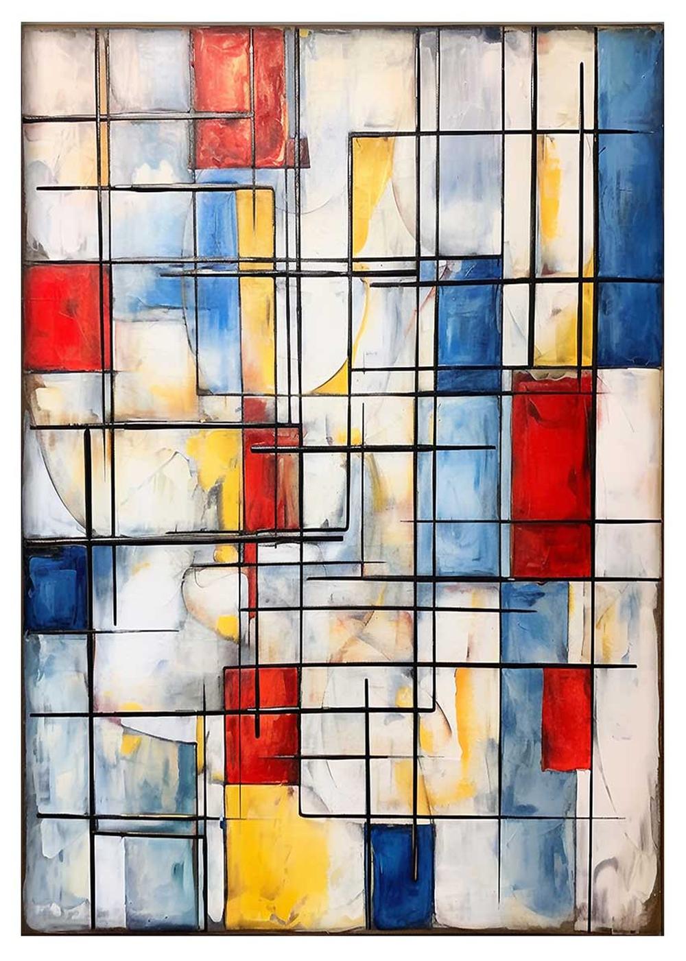 T661 Geometric & Abstract Canvas Art Prints, Posters, and Wall Art