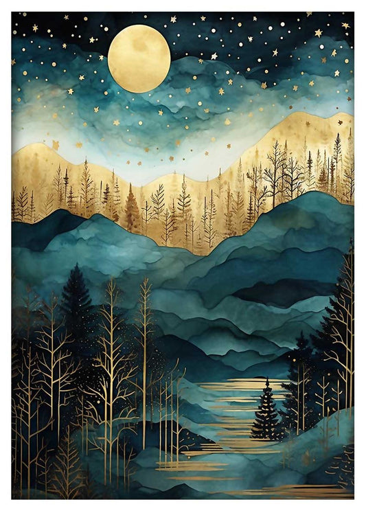 T742 Landscape & Scenery Canvas Art Prints, Posters, and Wall Art