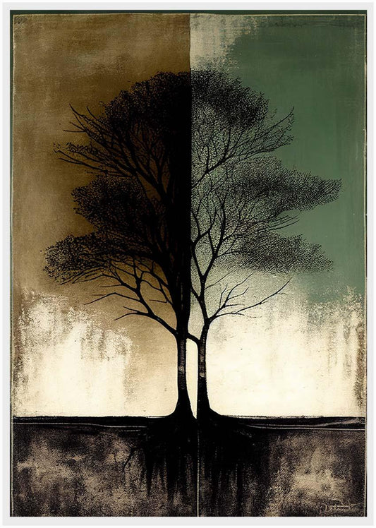T85 Tree Canvas Art Prints, Posters, and Wall Art Flowers, Plants, Trees Collection