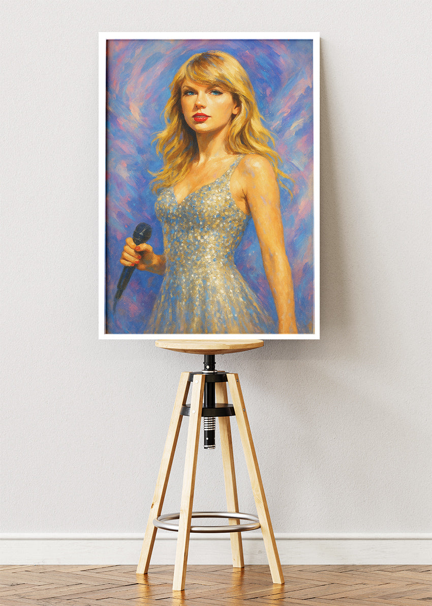 Taylor Swift Portrait Wall Art Poster & Canvas