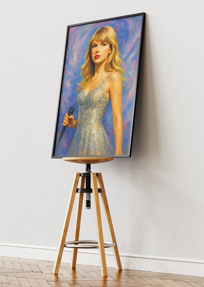 Taylor Swift Portrait Wall Art Poster & Canvas