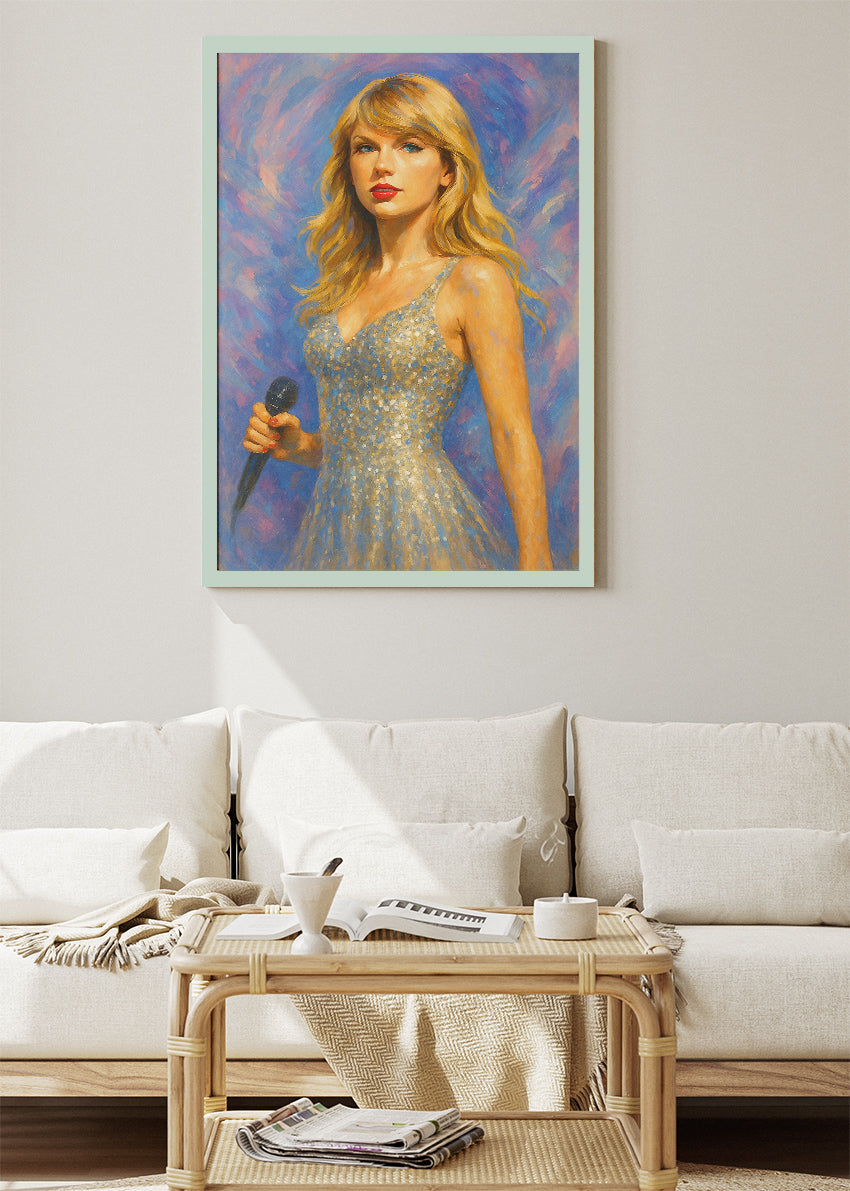 Taylor Swift Portrait Wall Art Poster & Canvas