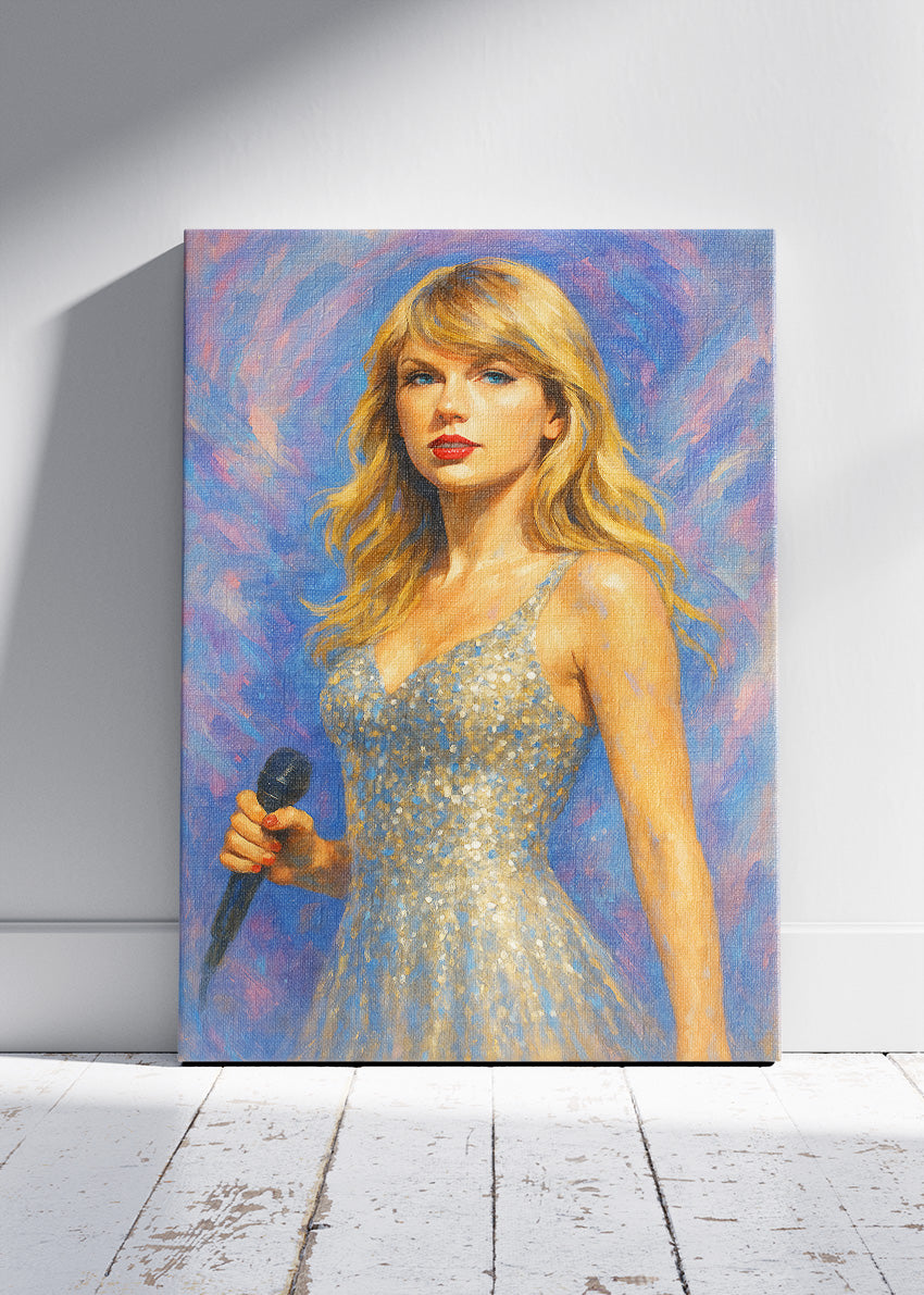 Taylor Swift Portrait Wall Art Poster & Canvas