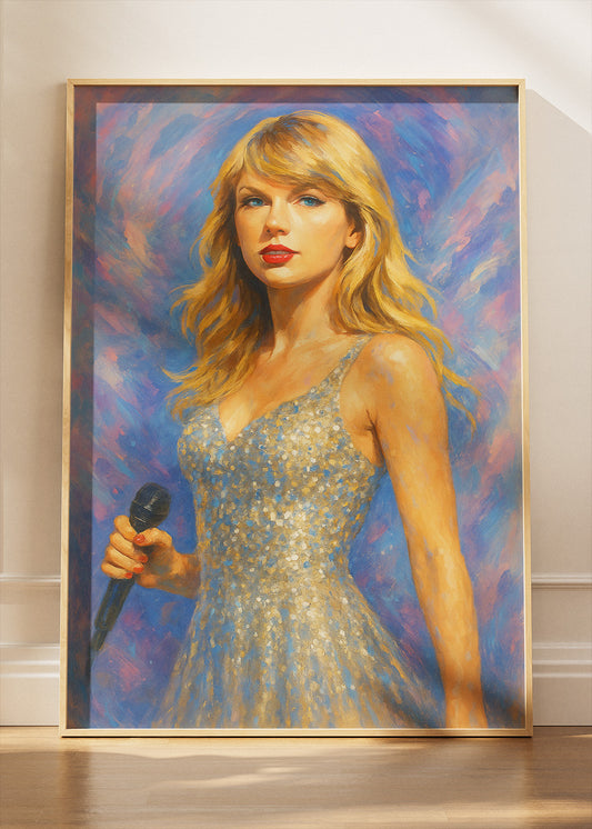 Taylor Swift Portrait Wall Art Poster & Canvas