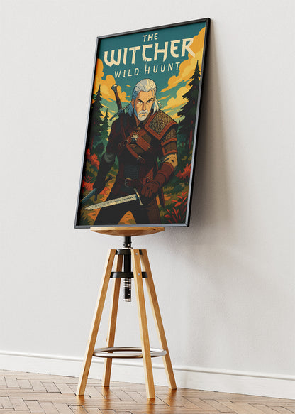 The Witcher 3 Wild Hunt Wall Art – Epic Fantasy RPG Poster & Canvas