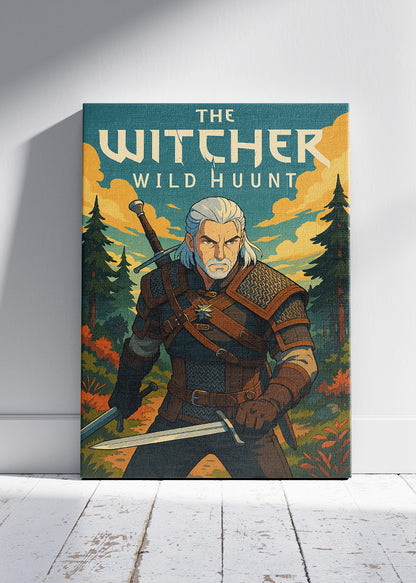 The Witcher 3 Wild Hunt Wall Art – Epic Fantasy RPG Poster & Canvas