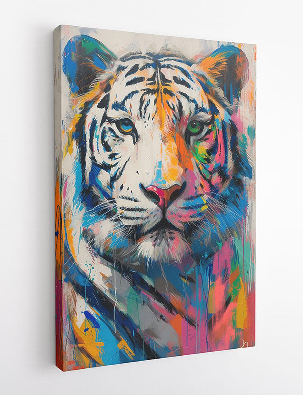 Tiger – Canvas & Poster Wall Art – T954 Wildlife Series