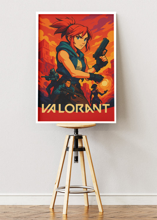 Valorant Wall Art – Action Packed Tactical Shooter Poster & Canvas