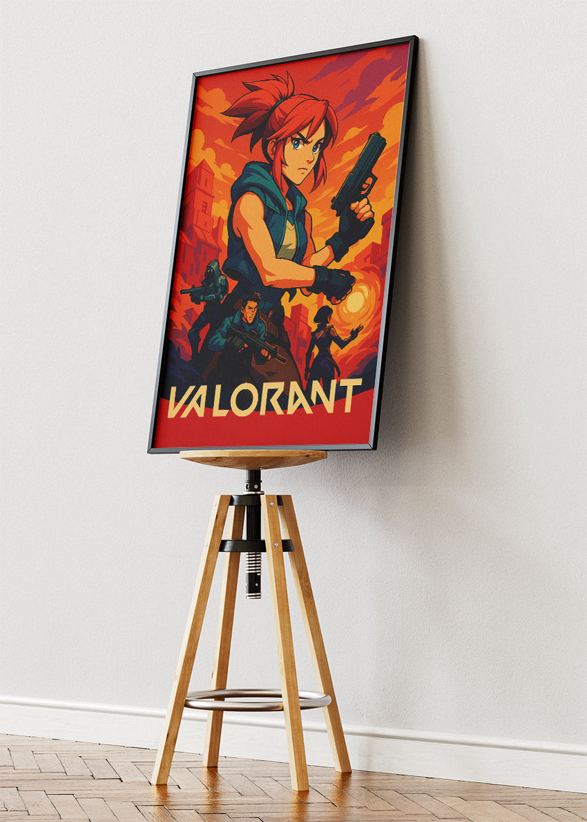 Valorant Wall Art – Action Packed Tactical Shooter Poster & Canvas