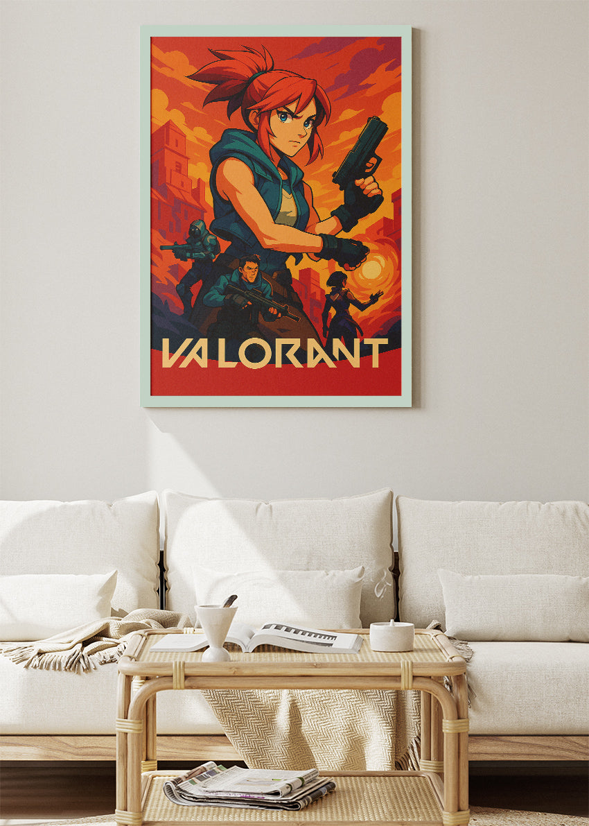Valorant Wall Art – Action Packed Tactical Shooter Poster & Canvas