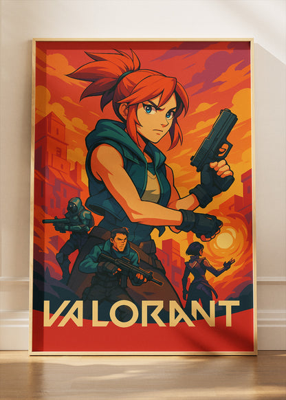 Valorant Wall Art – Action Packed Tactical Shooter Poster & Canvas