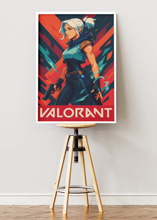 Valorant Wall Art – Stylised Tactical Shooter Gaming Poster & Canvas