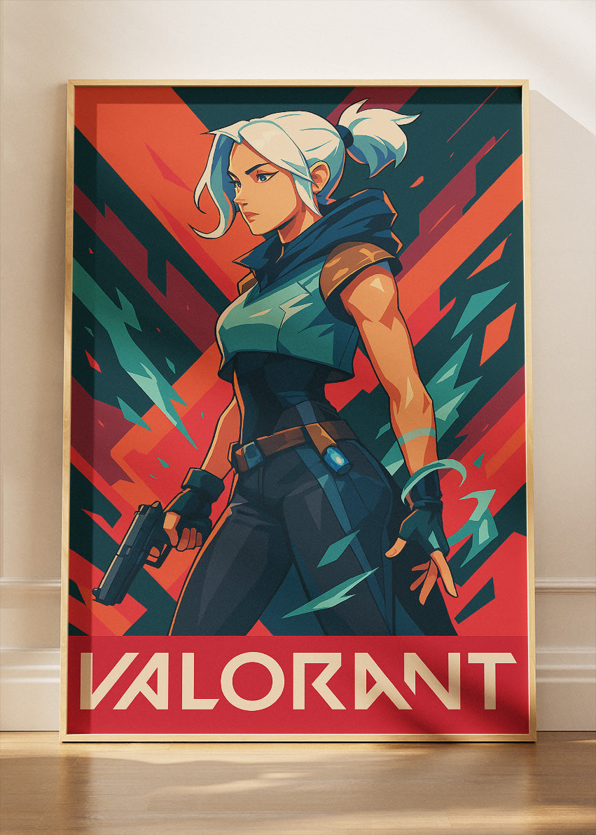 Valorant Wall Art – Stylised Tactical Shooter Gaming Poster & Canvas