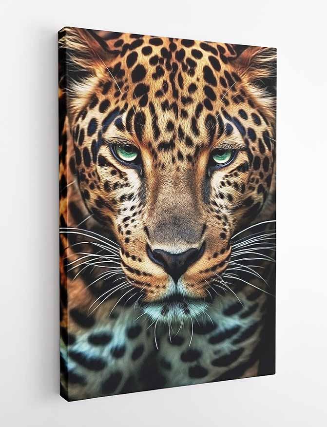 Jaguar Canvas & Poster Wall Art T332 Wildlife Series