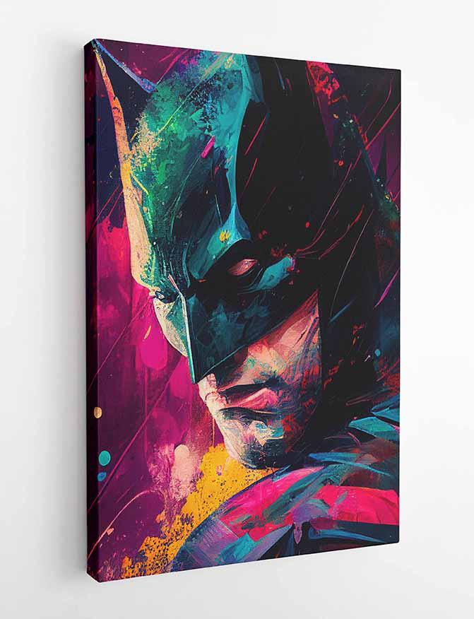 P133 Batman Canvas Art Prints, Posters, and Wall Art Superhero Collection