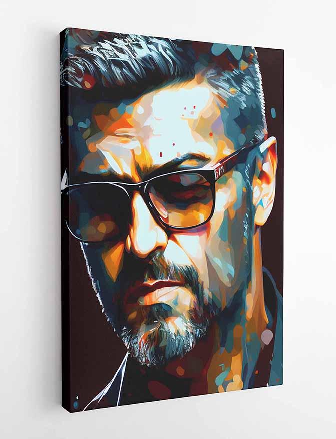 P19 George Michael Canvas Art Prints, Posters, and Wall Art Pop Art Collection