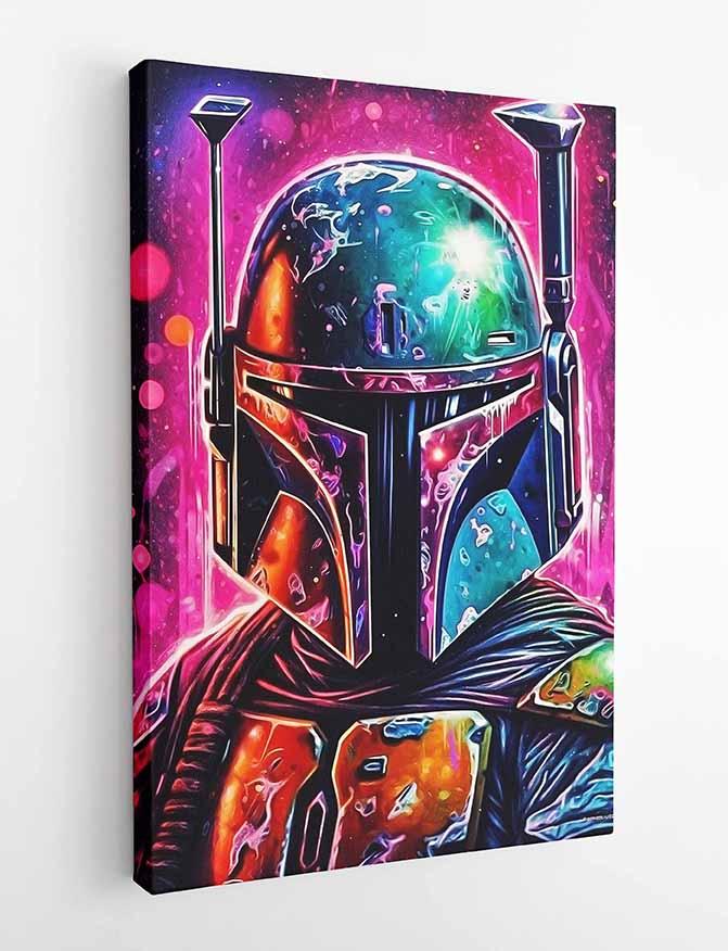 P195 Stormtrooper Canvas Art Prints, Posters, and Wall Art Fantasy & Sci-Fi Collection