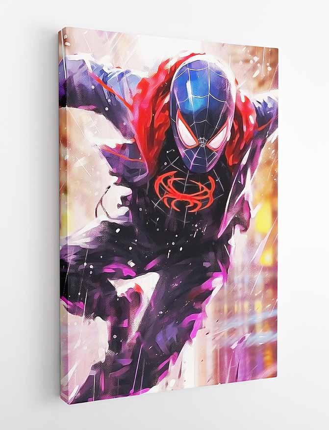 P225 Spiderman Canvas Art Prints, Posters, and Wall Art Superhero Collection