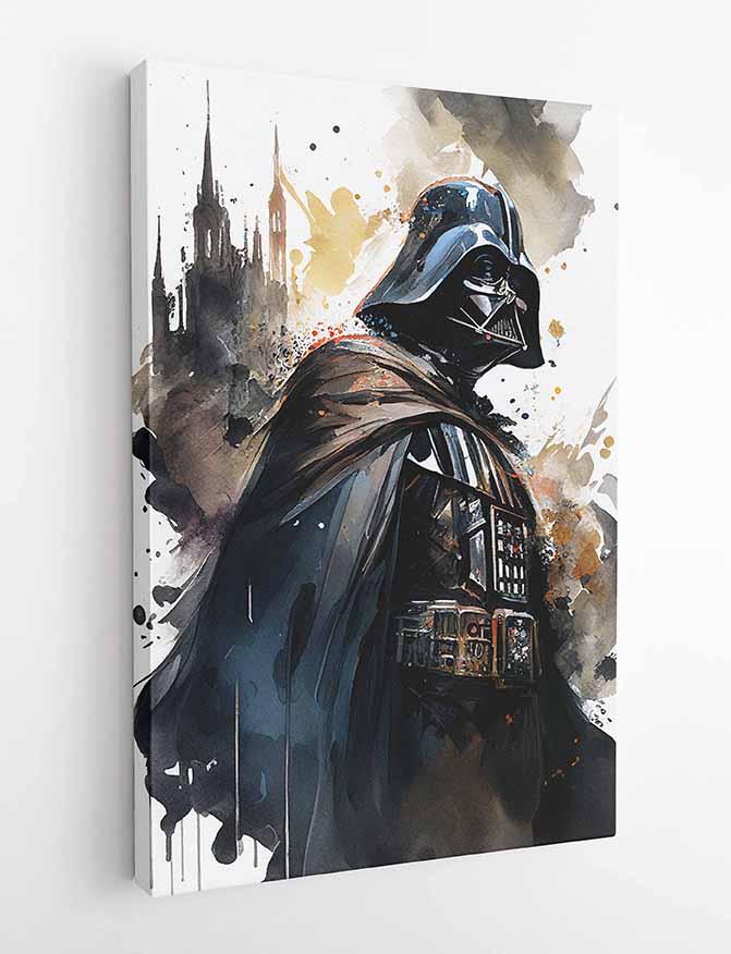 P40 Darth Vader Canvas Art Prints, Posters, and Wall Art Fantasy & Sci-Fi Collection