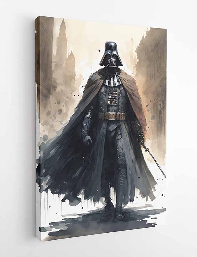 P43 Darth Vader Canvas Art Prints, Posters, and Wall Art Fantasy & Sci-Fi Collection